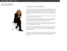 Tablet Screenshot of animatrix.com
